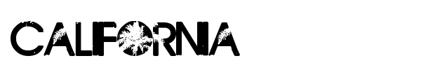 California font preview